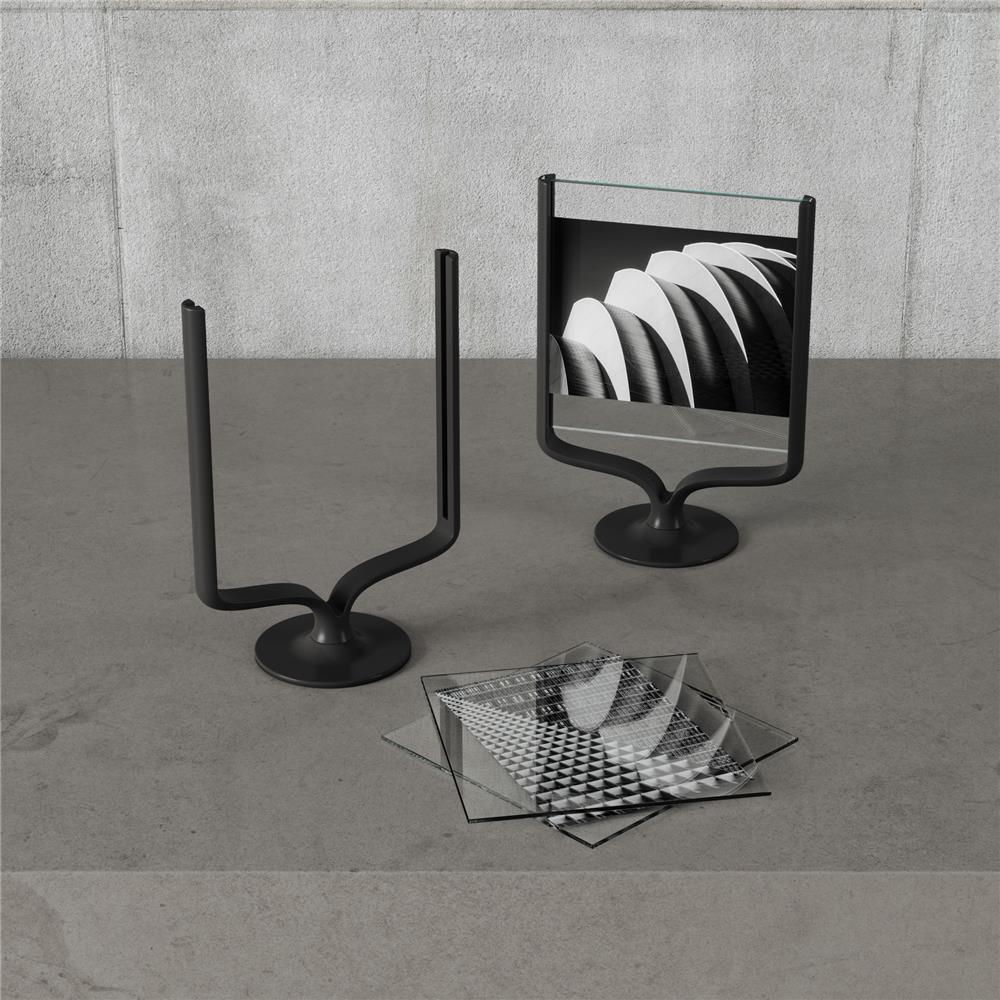 Umbra Wishbone Bilderrahmen in Schwarz für Fotogrößen 10x15 und 13x18 cm