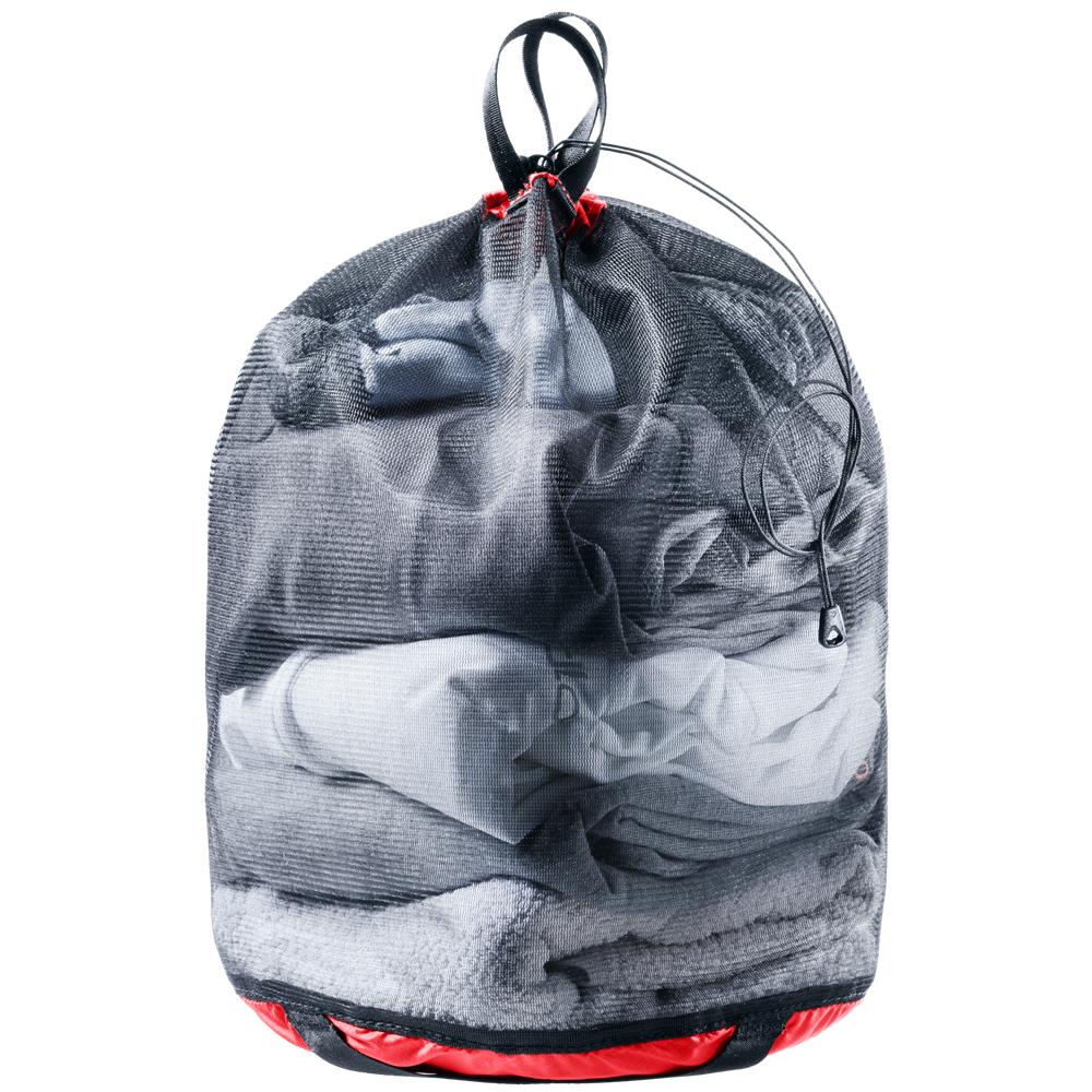deuter Mesh Sack 5, Packsack, cherry-black (rot), 5L
