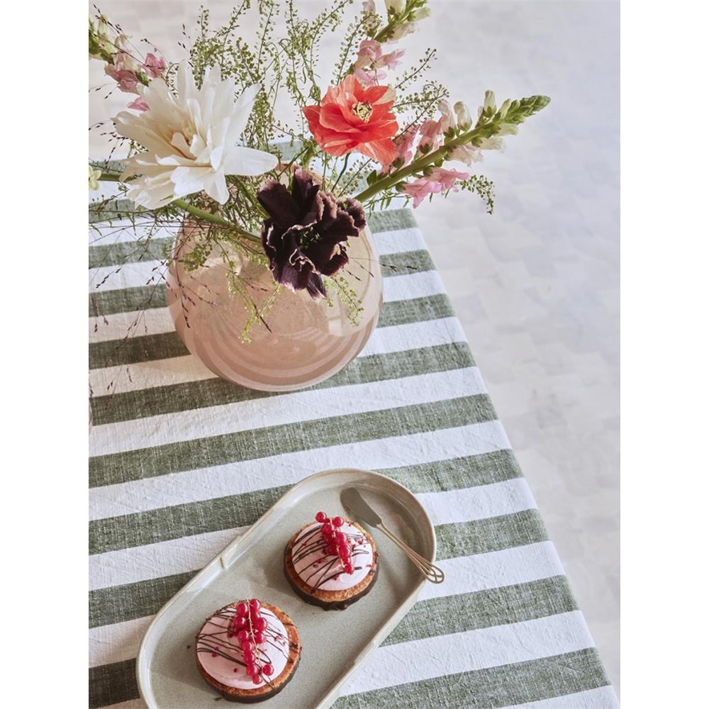 OYOY Lasi Vase Medium 25 x 21,5 cm Rosa Glas Blumenvase Dekovase