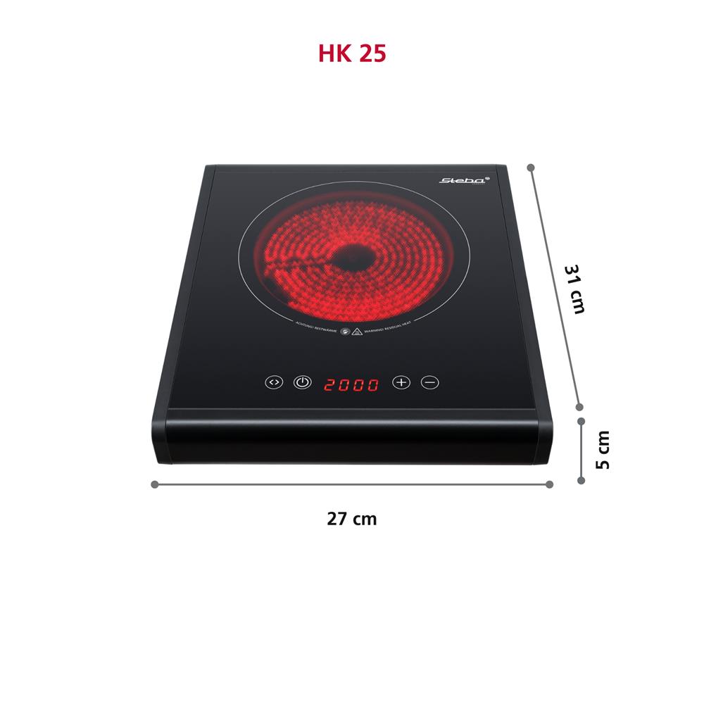 Steba Glaskeramikkochfeld HK 25