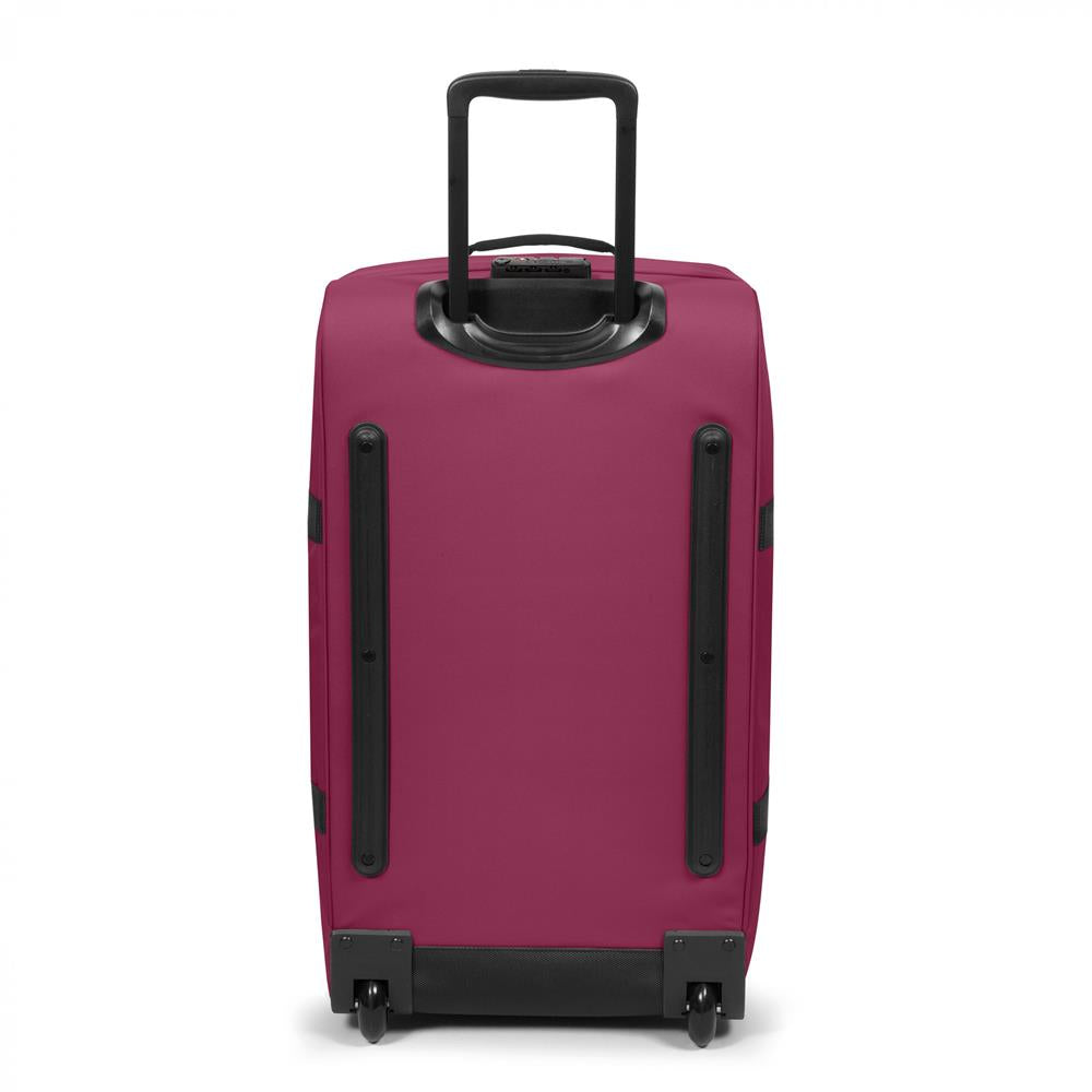 Eastpak TRANVERZ M, Reisetrolley, Wine Burgundy (rot), 78L, Rollkoffer mit 2 Rädern und TSA-Schloss