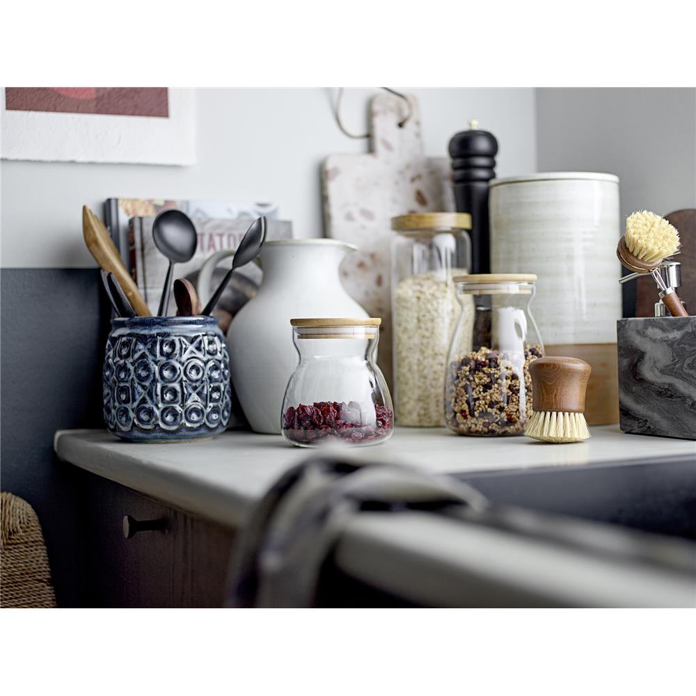 Bloomingville Maia Seifenspender in Grau, aus Marmor, im nordischen dänischen Design