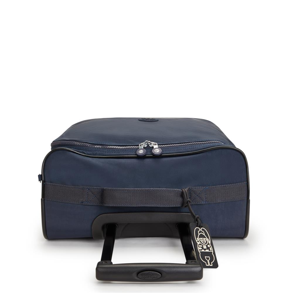 Kipling TEAGAN C, Kleine Reisetasche, Blue Bleu 2 (blau), 33L, Handgepäck, 4-Rollen