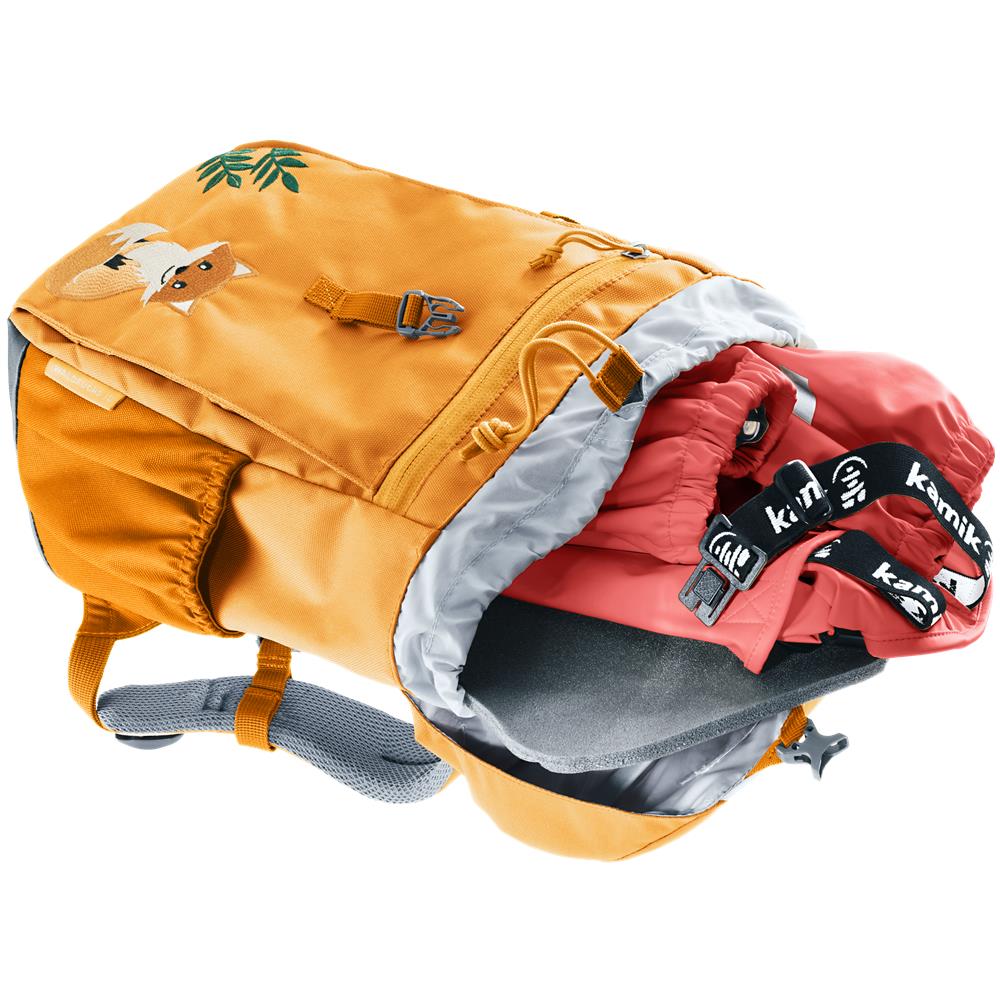 deuter Waldfuchs 10, Kinderrucksack, amber-maple (orange), 10L, Kindergartenrucksack, Wanderrucksack