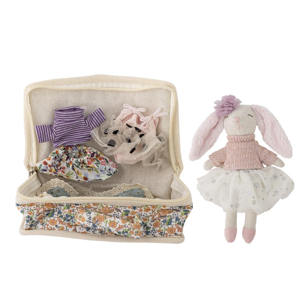 Bloomingville MINI Milly Puppe 6er Set Bunt Polyester 15cm