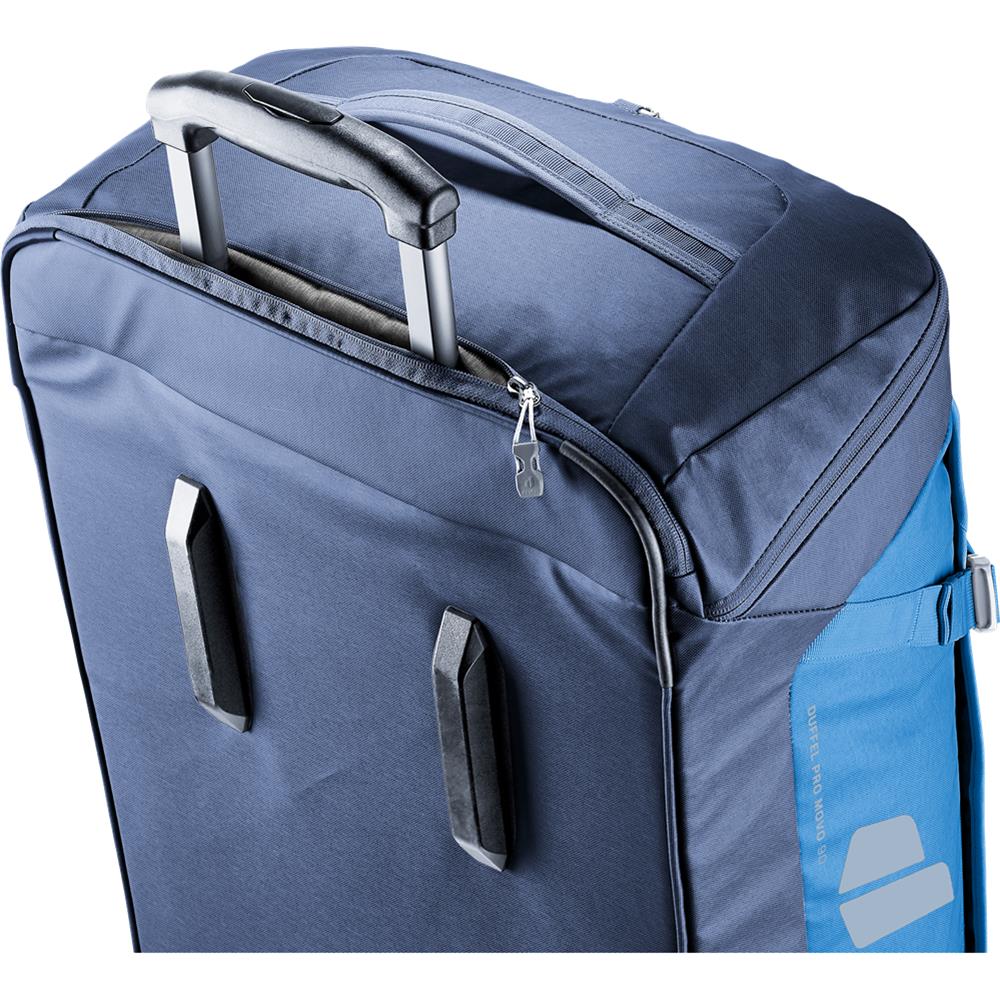 deuter Duffel Pro Movo 90, Reisetrolley, neptune-nightblue (blau), Rollkoffer mit 2 Rädern