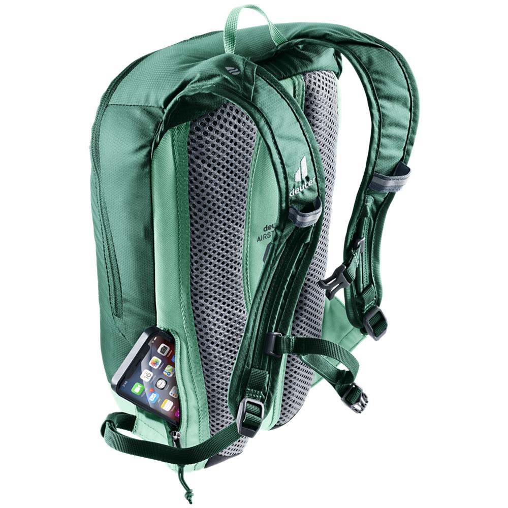 deuter Junior Bike, Fahrradrucksack, seagreen-spearmint (grün), 8L, Kinderrucksack