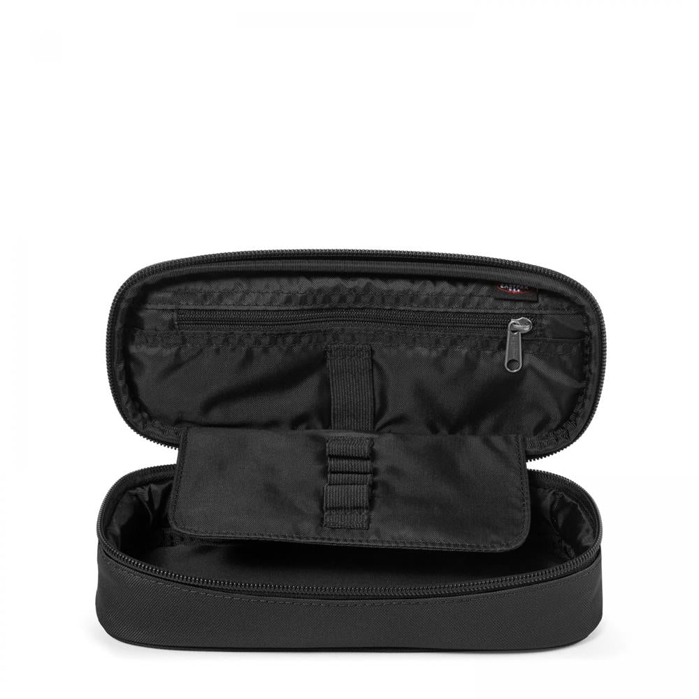 Eastpak OVAL SINGLE, Federmäppchen, Black (schwarz), mittelgroße Federmappe, Federtasche