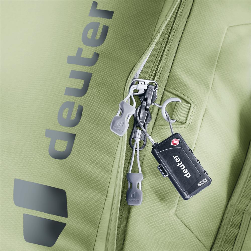 deuter Duffel Pro Movo 60, Reisetrolley, mineral-grove (grün), 60L, Rollkoffer mit 2 Rädern