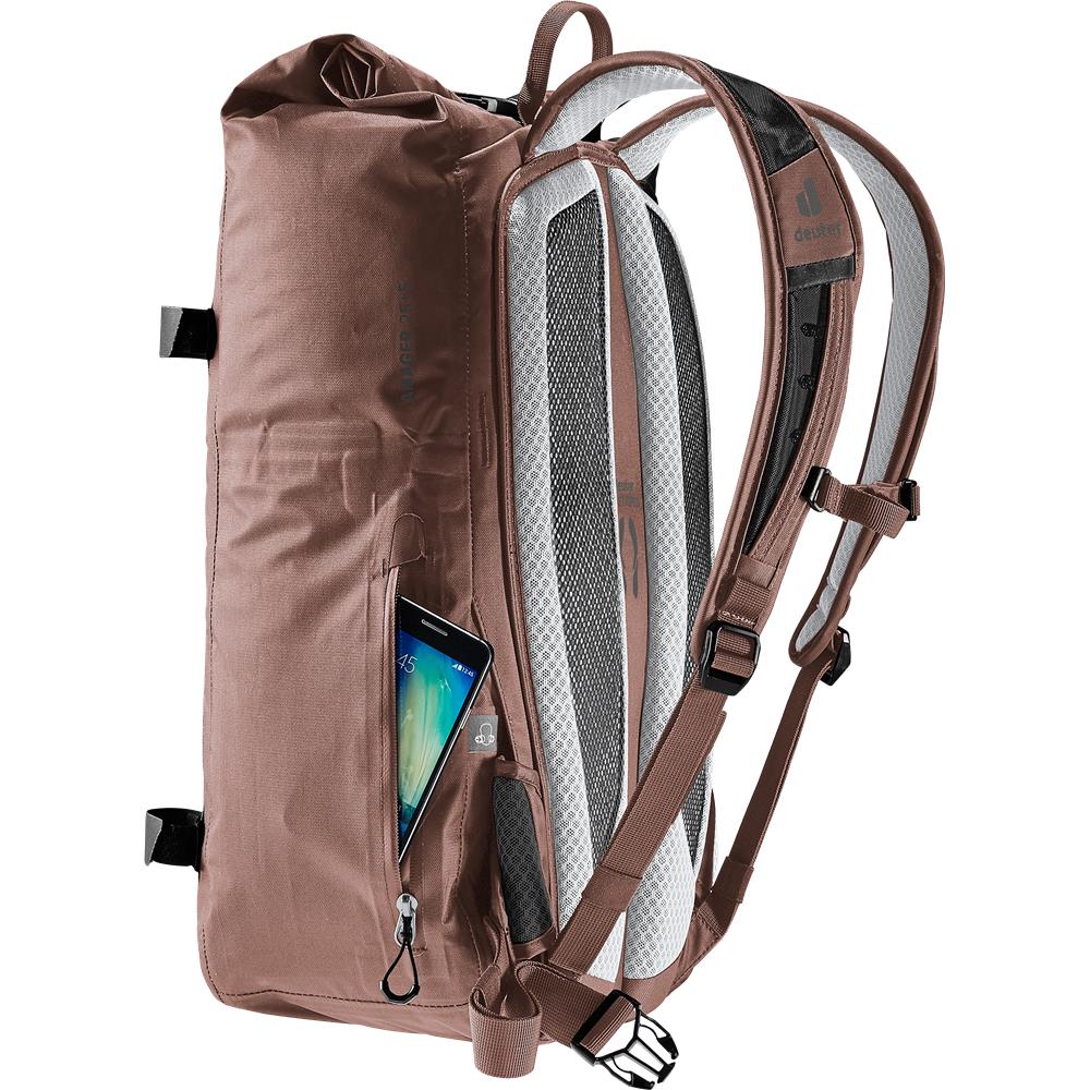 deuter Amager 25+5, Fahrradrucksack, raisin (braun), 29L, Fahrradtasche
