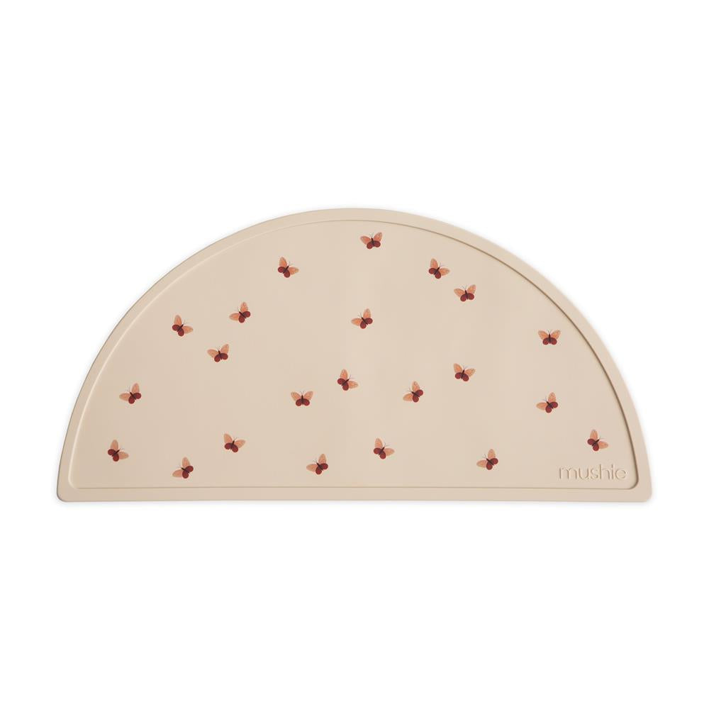 Mushie Silikon-Platzdeckchen, Butterflies, Tischset, BPA-frei