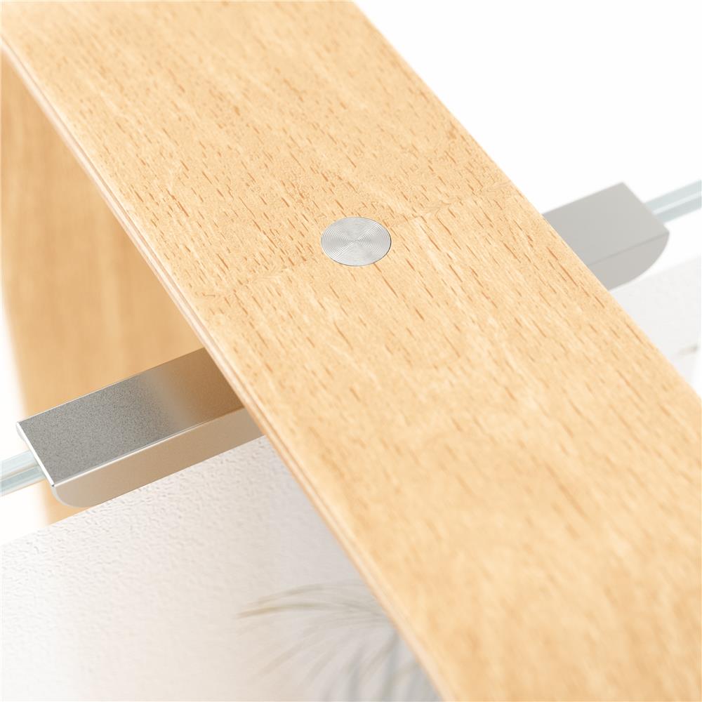 Umbra Bellwood Tischbilderrahmen, zweiseitiger Bilderrahmen in Natur