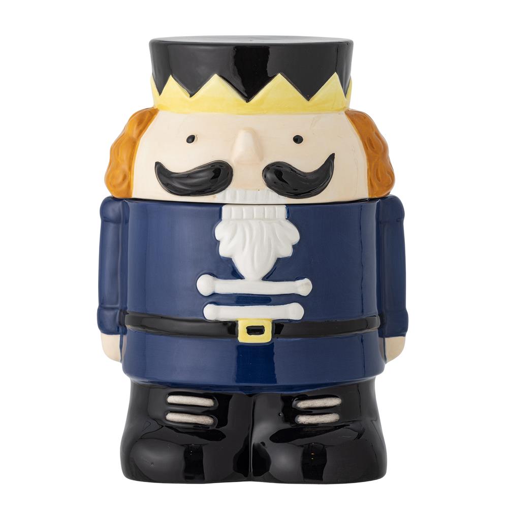 Bloomingville Feast Weihnachtsdose – Keksdose in Form eines Nussknackers, Weihnachten, dänisches Design