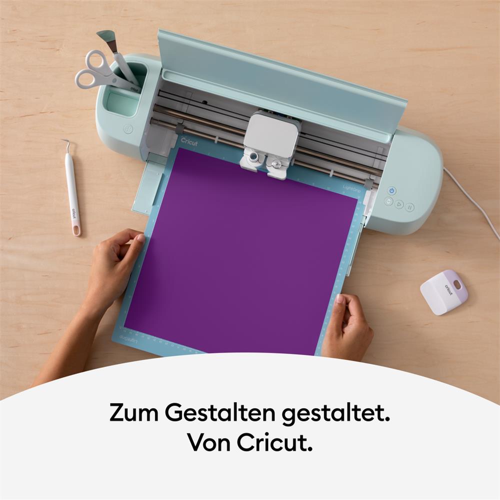 Cricut Wärmeaktivierte Vinyl Folie HOT Lila Farbveränderung gestalten dekorieren Vinylaufkleber