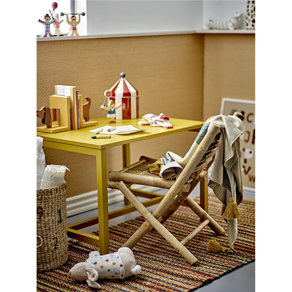 Bloomingville MINI Charlie Buchstütze als 2er Set in Gelb niedliche Dekoration fürs Kinderzimmer