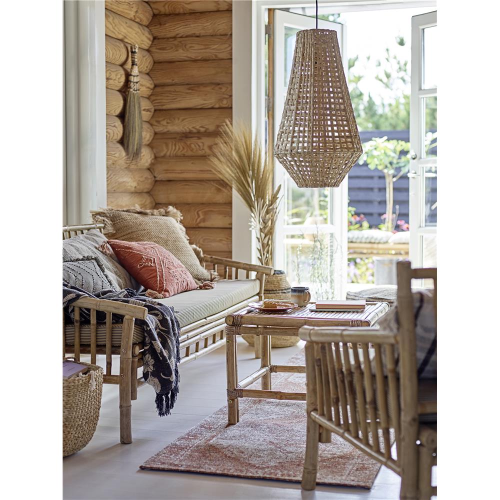 Bloomingville Kissen Baloo 50x30 cm Braun Baumwolle Dekokissen Zierkissen Sofakissen Kuschelkissen dänisches Design