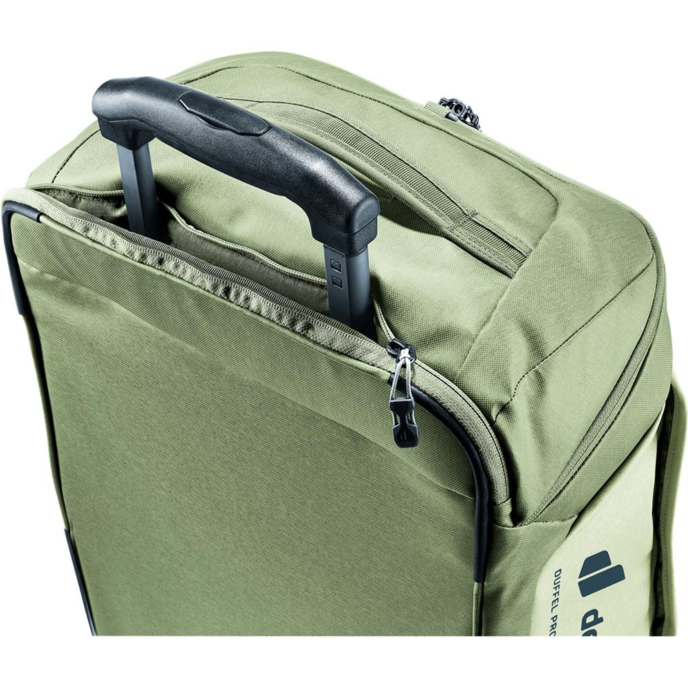 deuter Duffel Pro Movo 36, Reisetrolley, mineral-grove (grün), auch als Rucksack tragbar