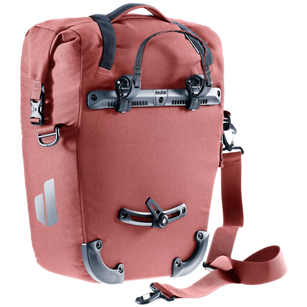 deuter Valbona 20+5, Fahrradtasche, redwood (rot), 25L, Hinterradtasche