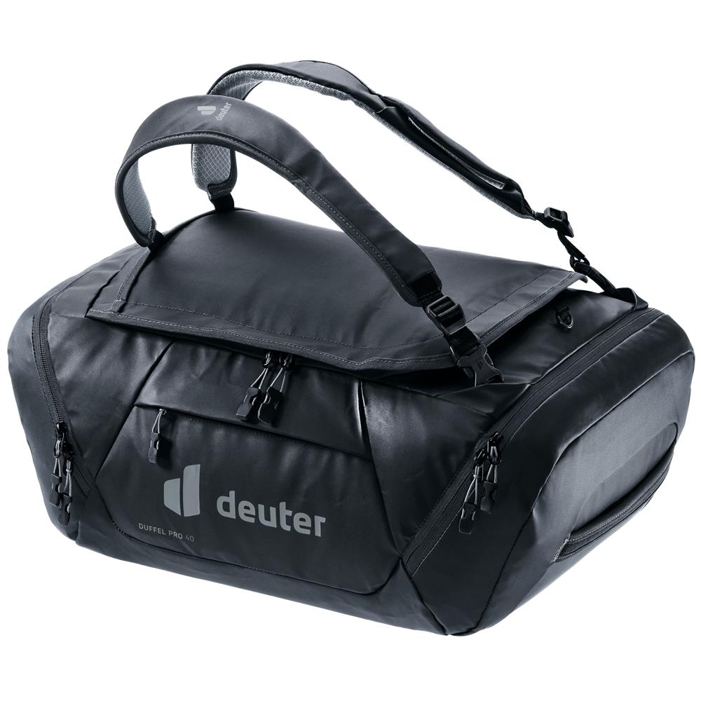 deuter Duffel Pro 40, Reisetasche, black (schwarz), auch als Rucksack tragbar