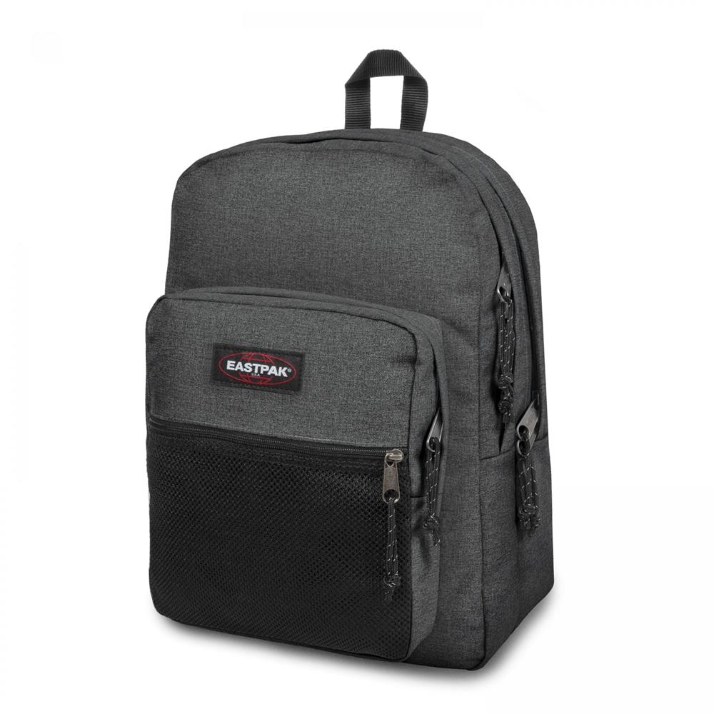 Eastpak PINNACLE, Großer Rucksack, Black Denim (grau), 38L