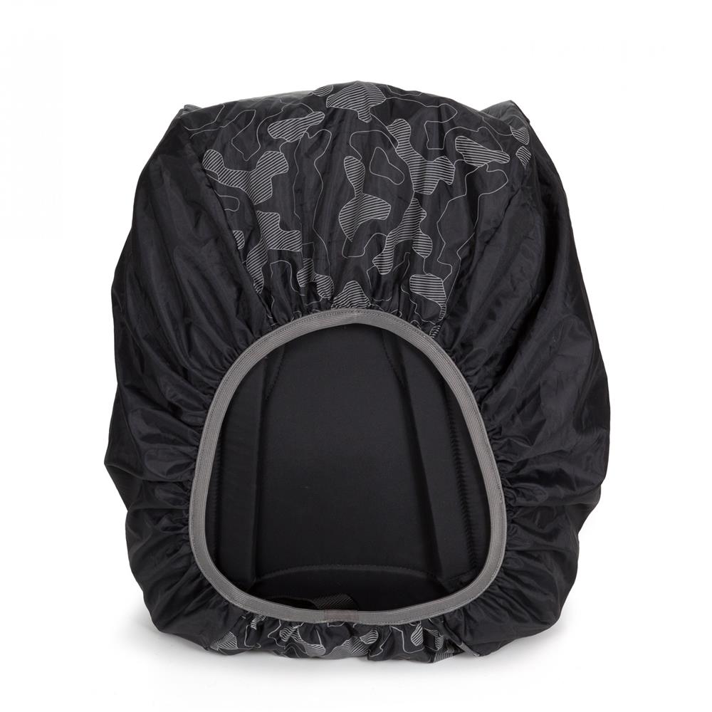 Eastpak CORY, Regenschutz, Camo Reflective (schwarz), Regenhülle für Rucksack, Universalgröße