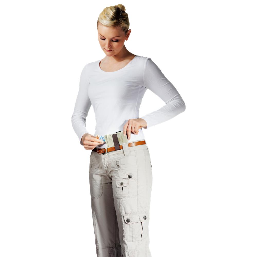 deuter Security Flip In, Reiseaccessoires, bone (beige), Geheimfach, Geheimtasche, Gürteltasche