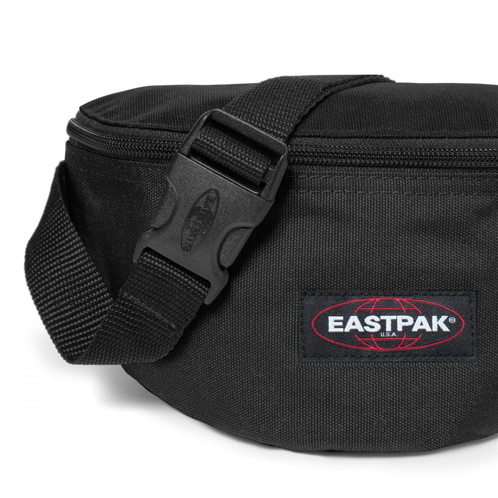 Eastpak SPRINGER, Kleine Umhängetasche, Black (schwarz), 2L, Bauchtasche