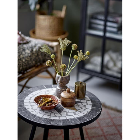 Bloomingville Rani Löffel 2er Set grau gelb Servierlöffel Suppenlöffel Müslilöffel dänisches Design