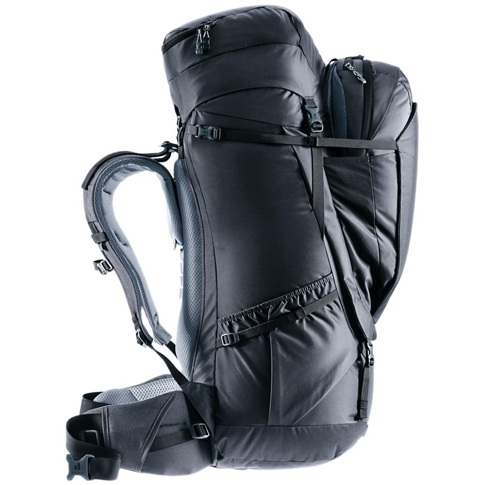 deuter Voyager 65+10, Reiserucksack, black (schwarz)