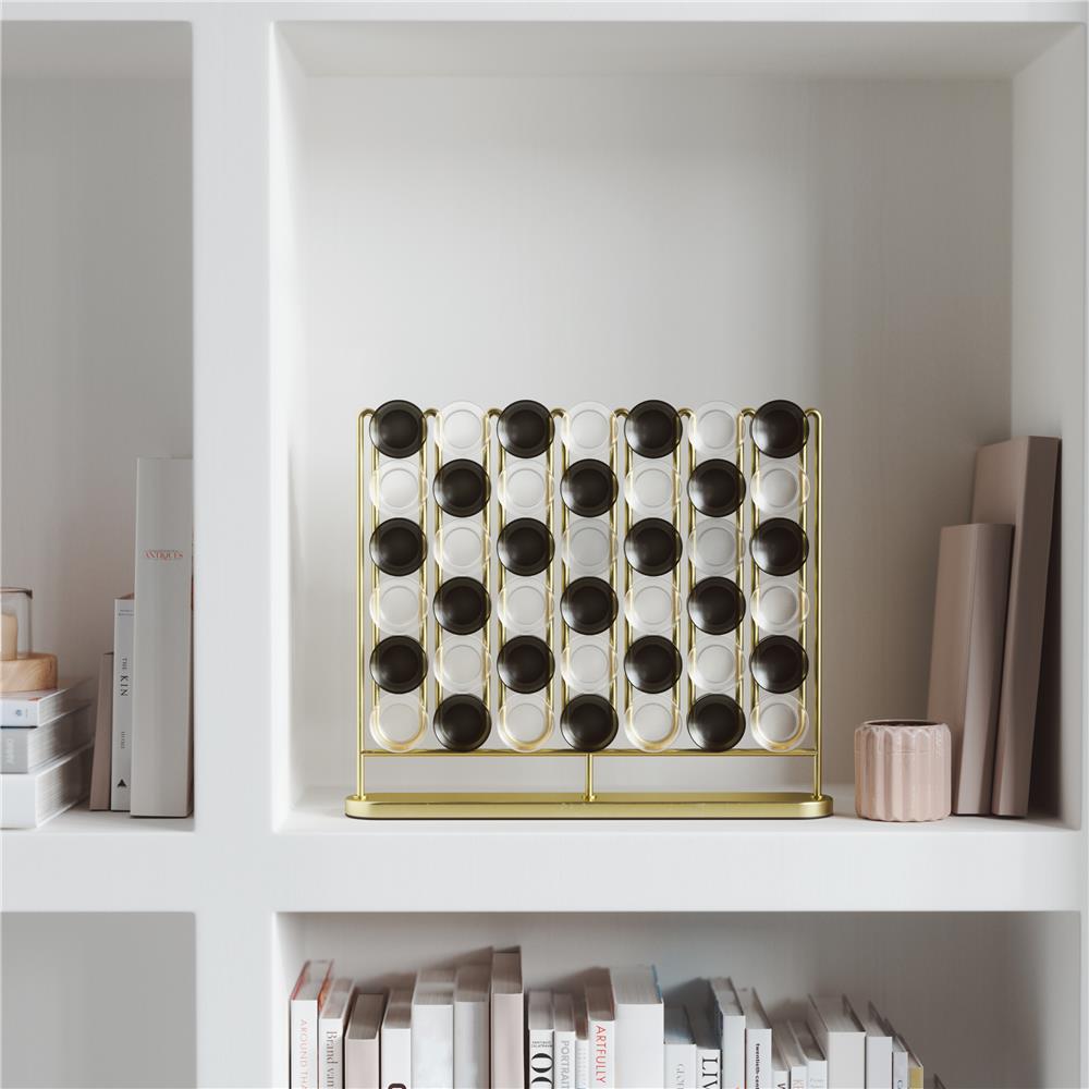 Umbra Stax 4 Gewinnt Spiel Dekoratives Vier Gewinnt Spiel 2 Personen Gesellschaftsspiel