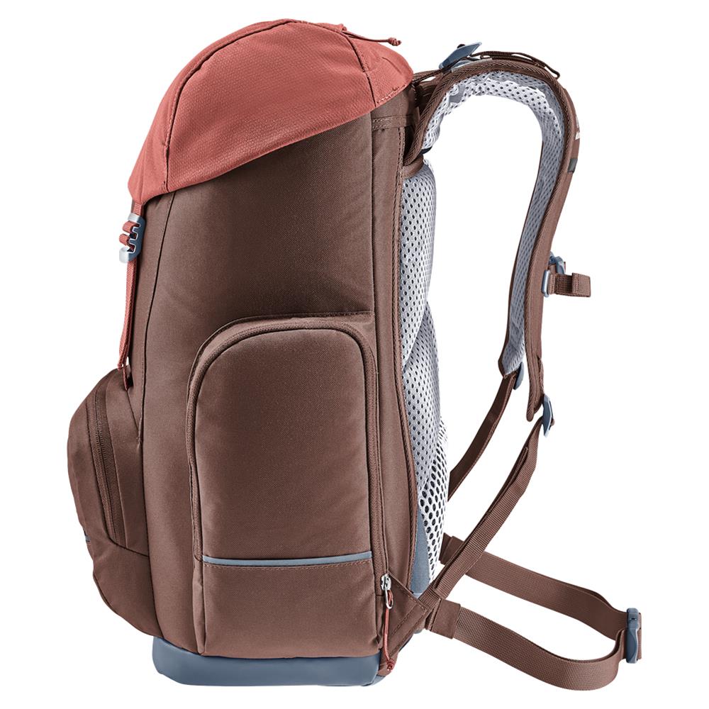 deuter Scula, Schulrucksack, raisin-caspia (braun), 30L, Schulranzen