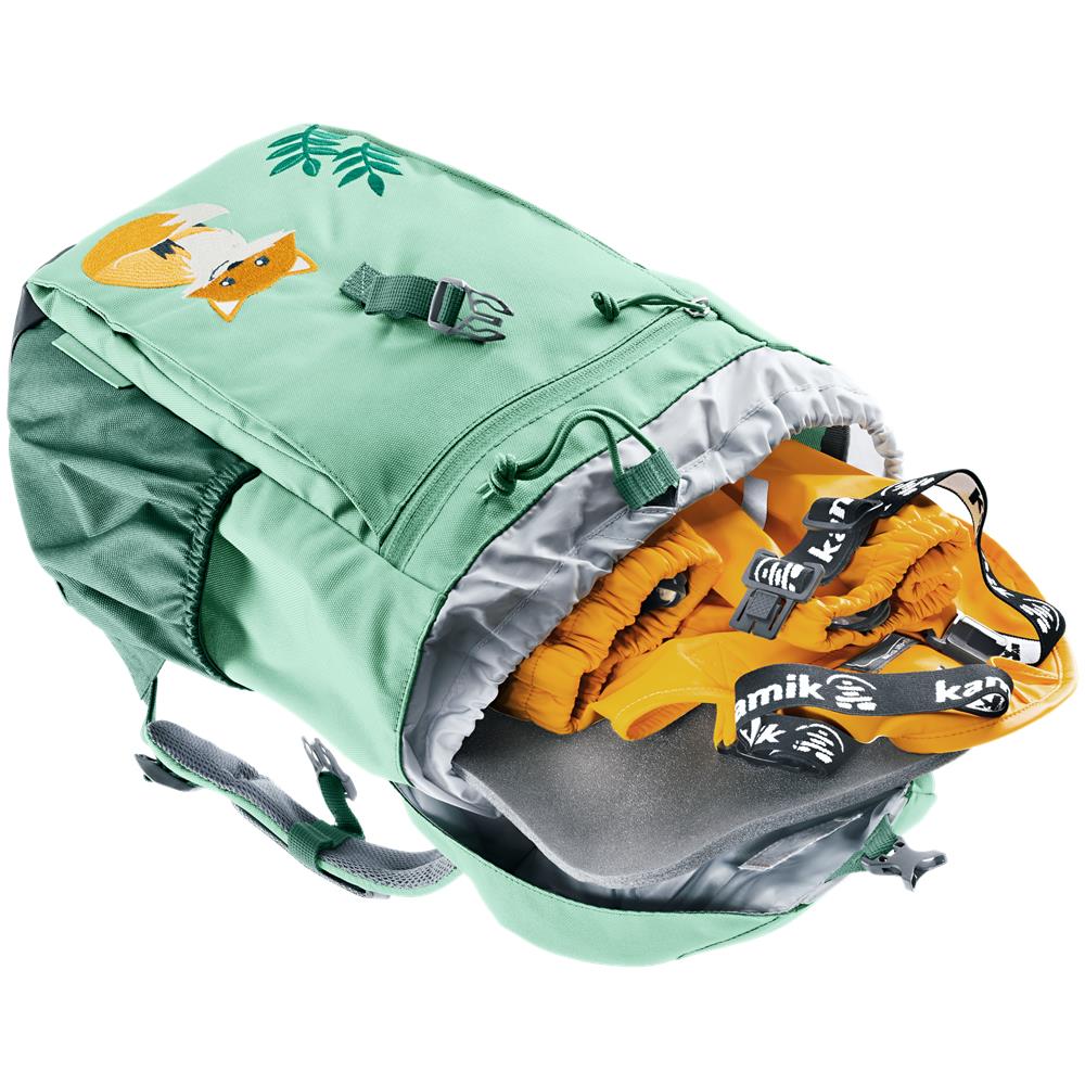 deuter Waldfuchs, Kinderrucksack, spearmint-seagreen (grün), 14L, Kindergartenrucksack, Wanderrucksack