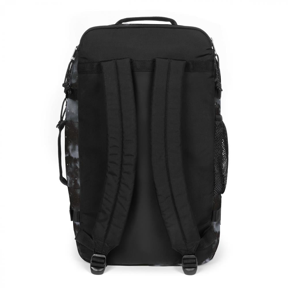 Eastpak CARRY PACK, Reiserucksack, Clouds Black (schwarz), 30L, Reisetasche mit Flaschenhalter und Laptopfach