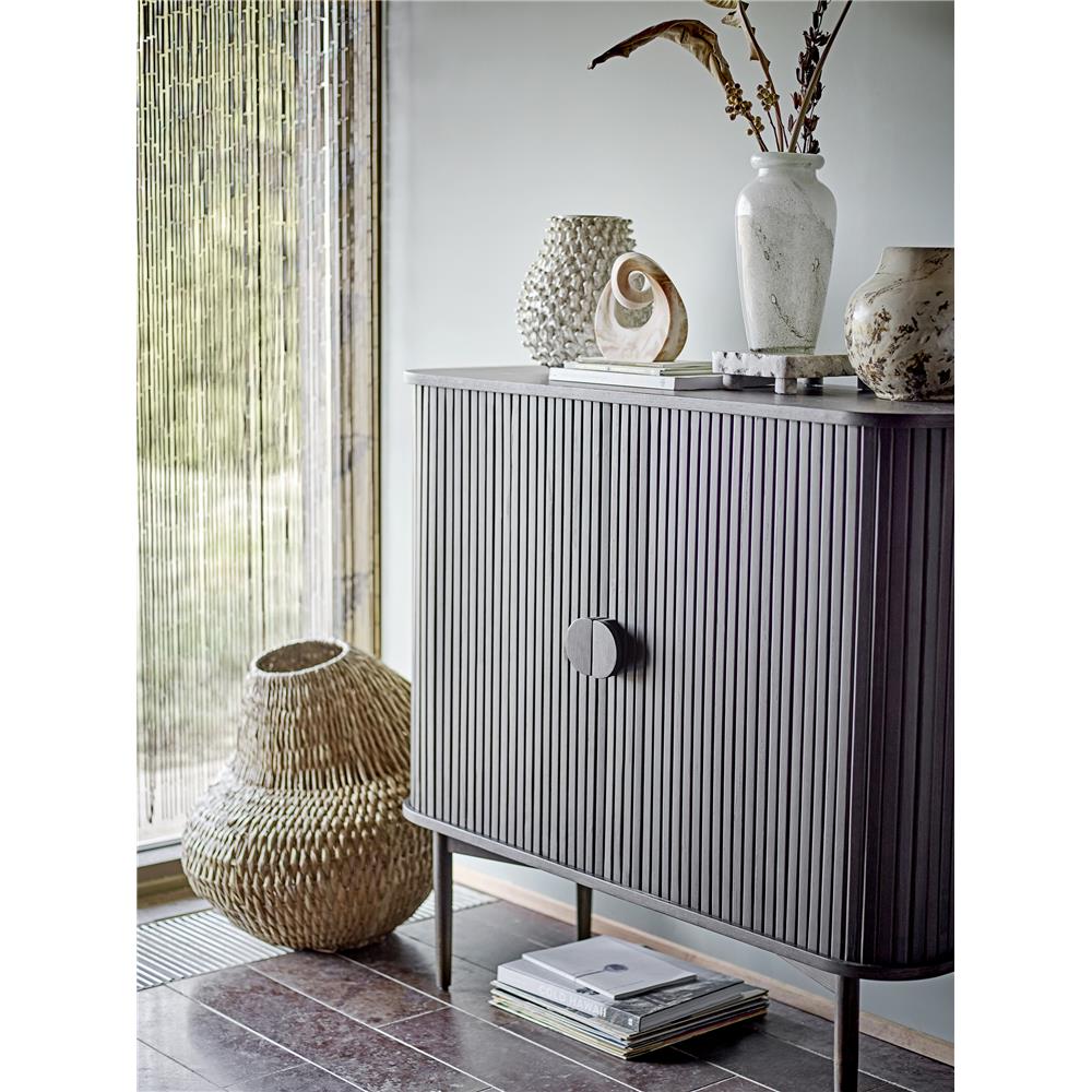 Bloomingville Swirl Deko – Elegante Polyresin Skulptur im modernen Marmordesign