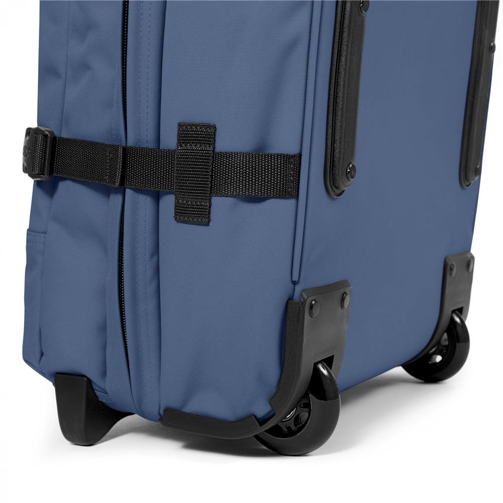 Eastpak TRANVERZ L, Großer Reisetrolley, Powder Pilot (blau), 121L, Rollkoffer mit 2 Rädern und TSA-Schloss
