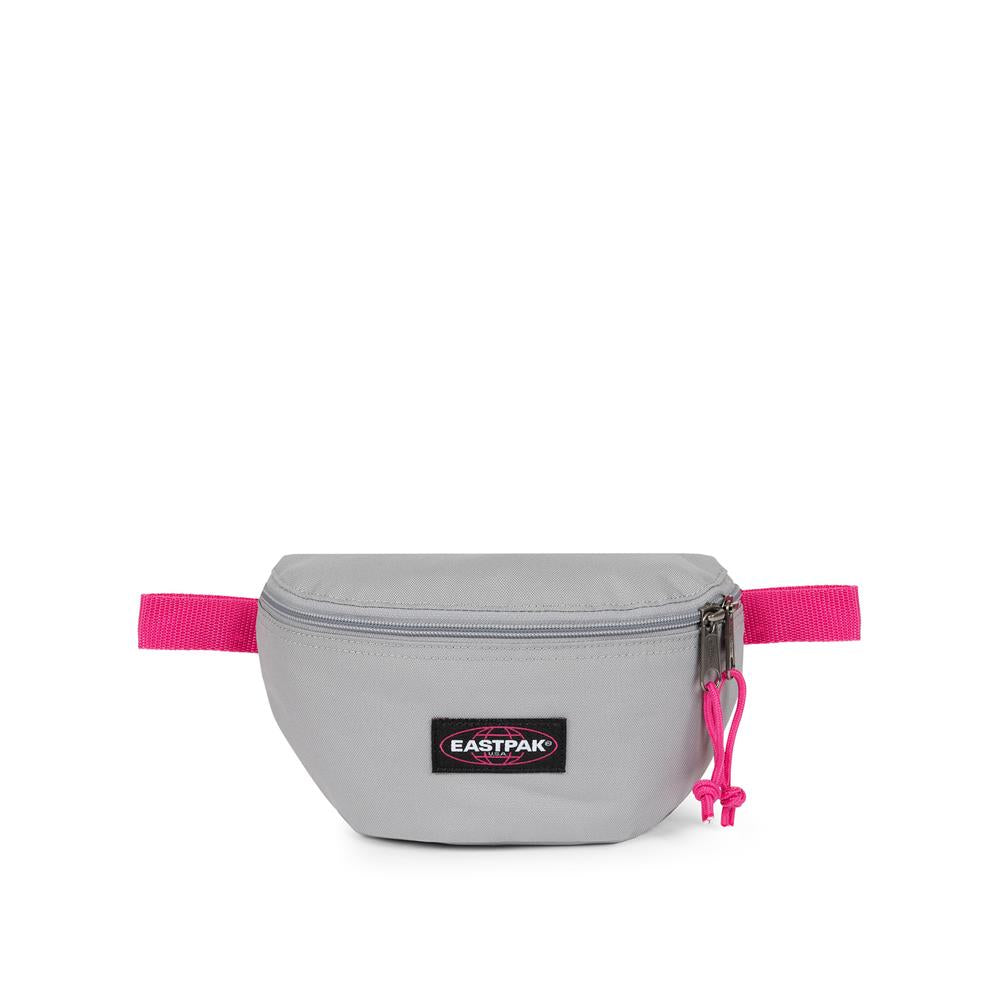 Eastpak SPRINGER, Kleine Umhängetasche, KontrastGreyPink (pink), 2L, Bauchtasche Gürteltasche
