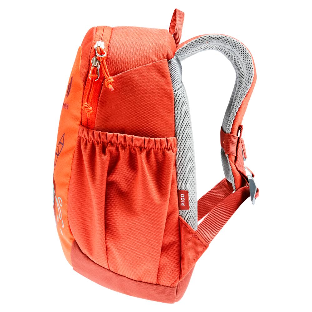 deuter Pico, Kinderrucksack, Feuerwehr (rot), Kindergartenrucksack für Kinder ab 2 Jahre
