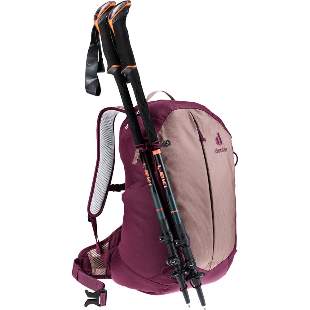 deuter AC Lite 15 SL, Wanderrucksack, ashrose-cassis (braun), 15L