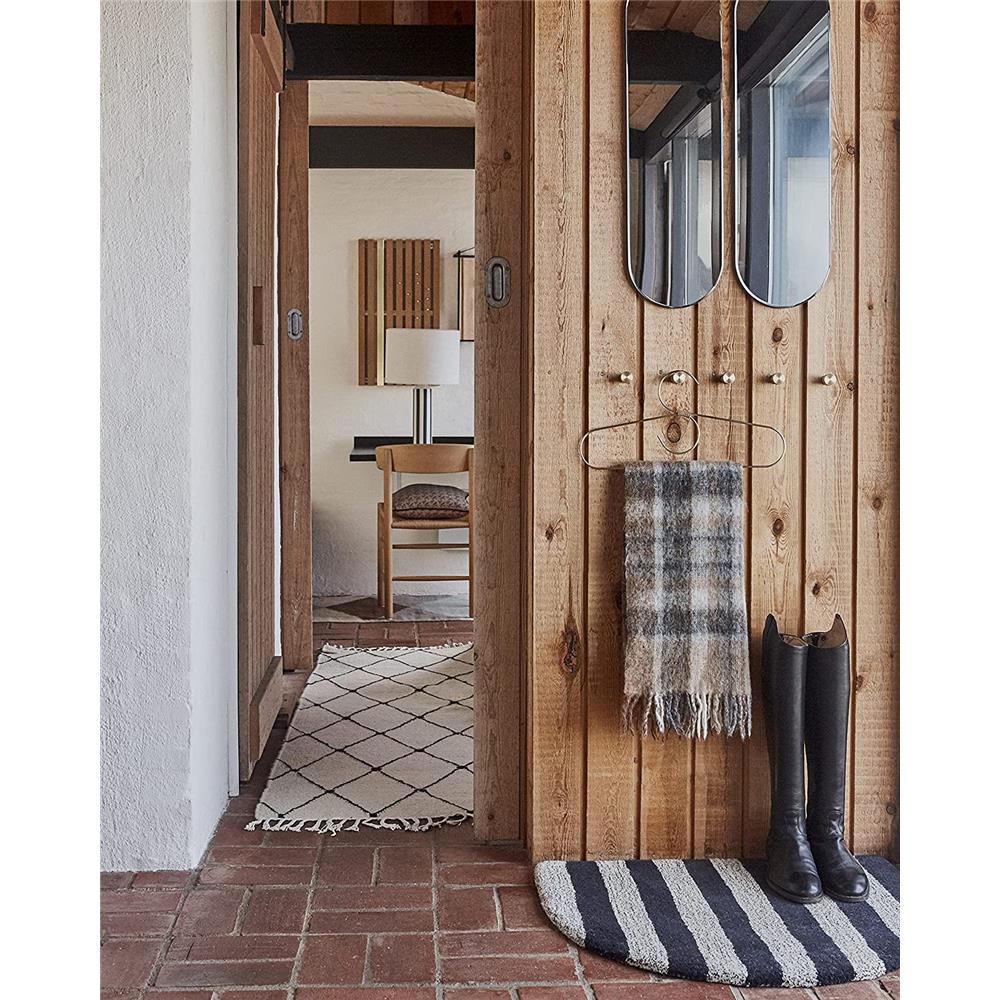 OYOY Wandhaken Pin Hook 2er Set aus Messing Gold für Bad und Gaderobe