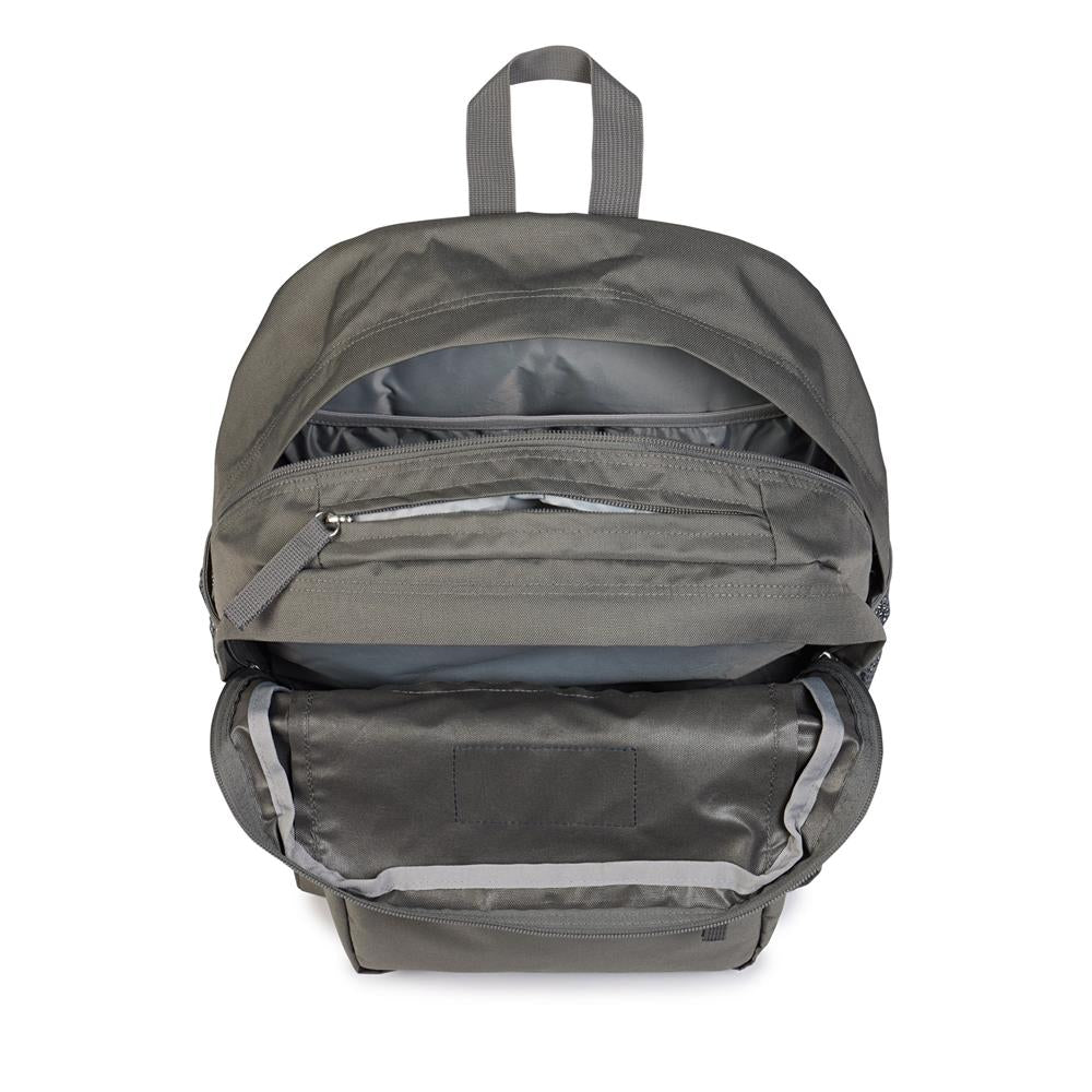 JanSport Big Day Pack Rucksack in Graphite Grey – großer Schul‑ & Laptoprucksack mit 34 L Volumen