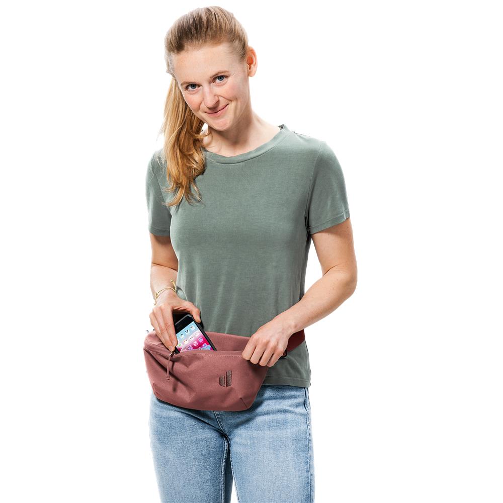 deuter Avengo 1.5, Bauchtasche, caspia (braun), 1,5L, Gürteltasche, Umhängetasche