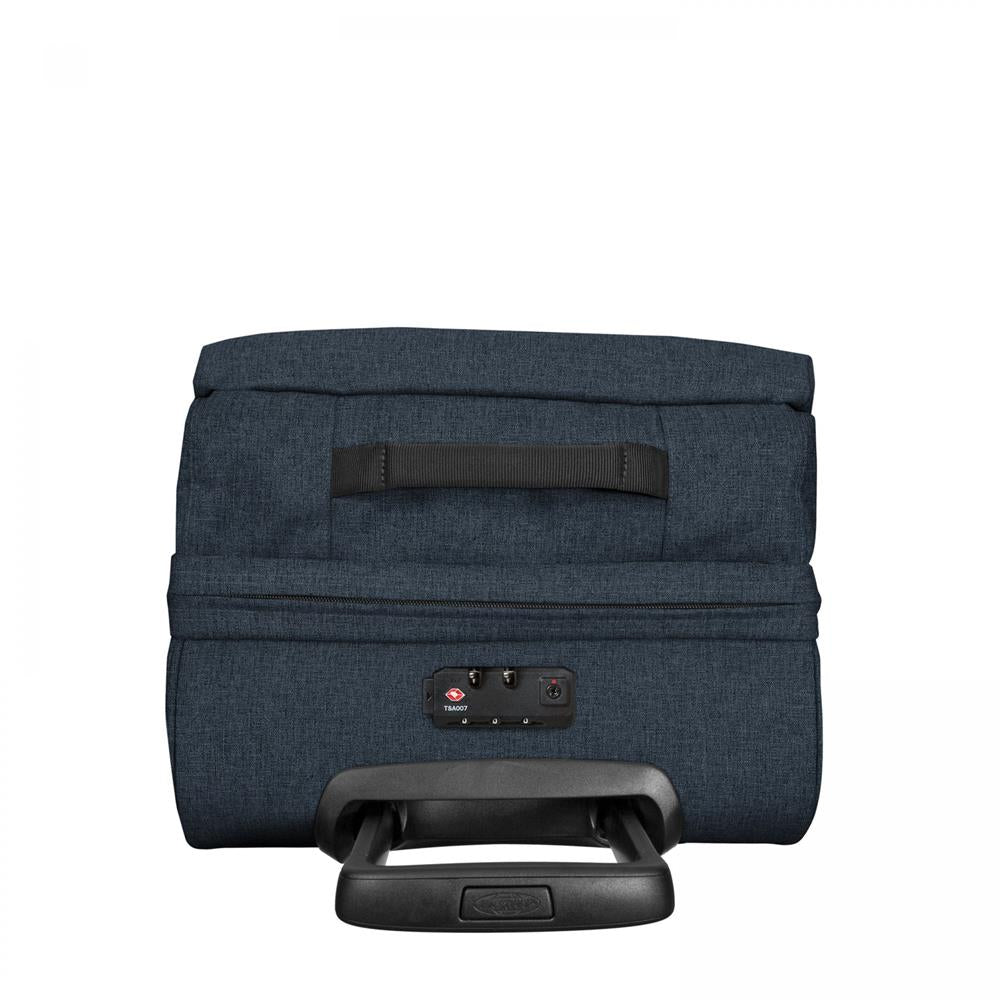 Eastpak TRANVERZ M, Reisetrolley, Triple Denim (blau), 78L, Rollkoffer mit 2 Rädern und TSA-Schloss