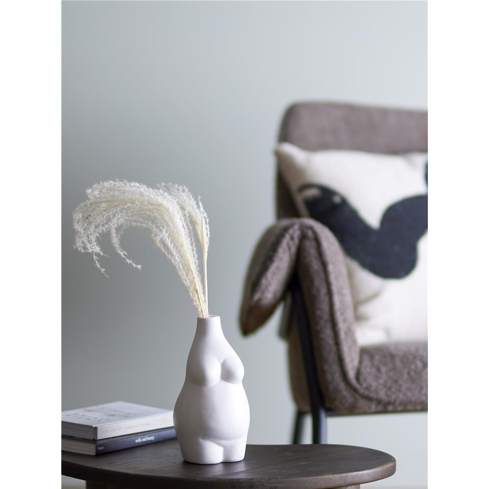 Bloomingville Elora Vase Body Weibliche Form Weiß Dekokrug Dekovase Blumenvase dänisches Design