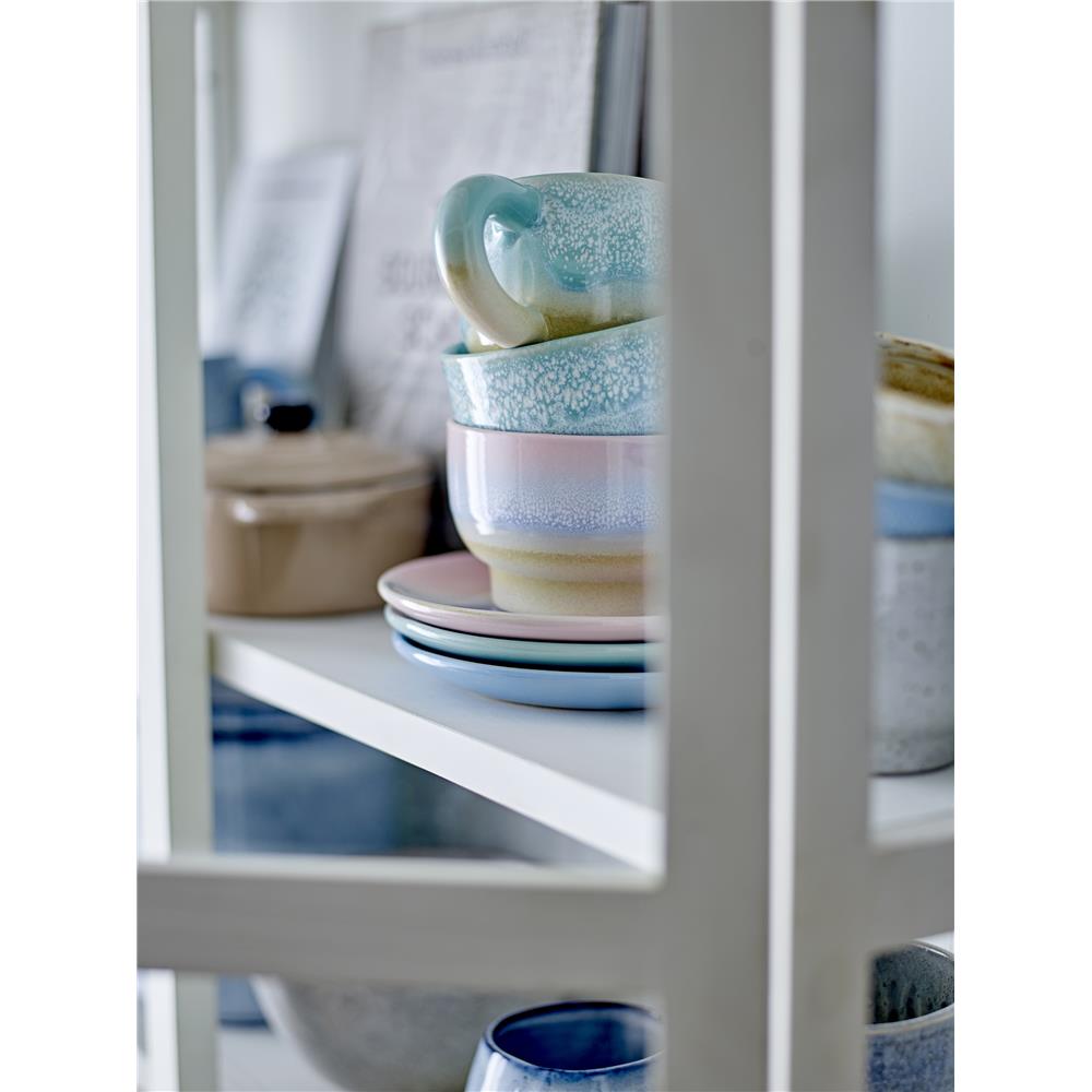 Bloomingville Safie Teller Grün 15cm Steingut spülmaschinenfest Dessertteller Kuchenteller