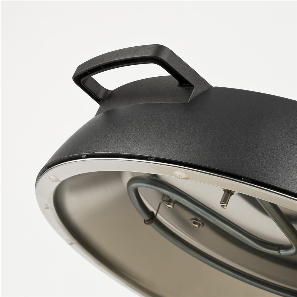 G3Ferrari Pizzaofen Pummarola bis 420 °C Temperaturanzeige und Wendestein Pizzamaker 1200W schwarz