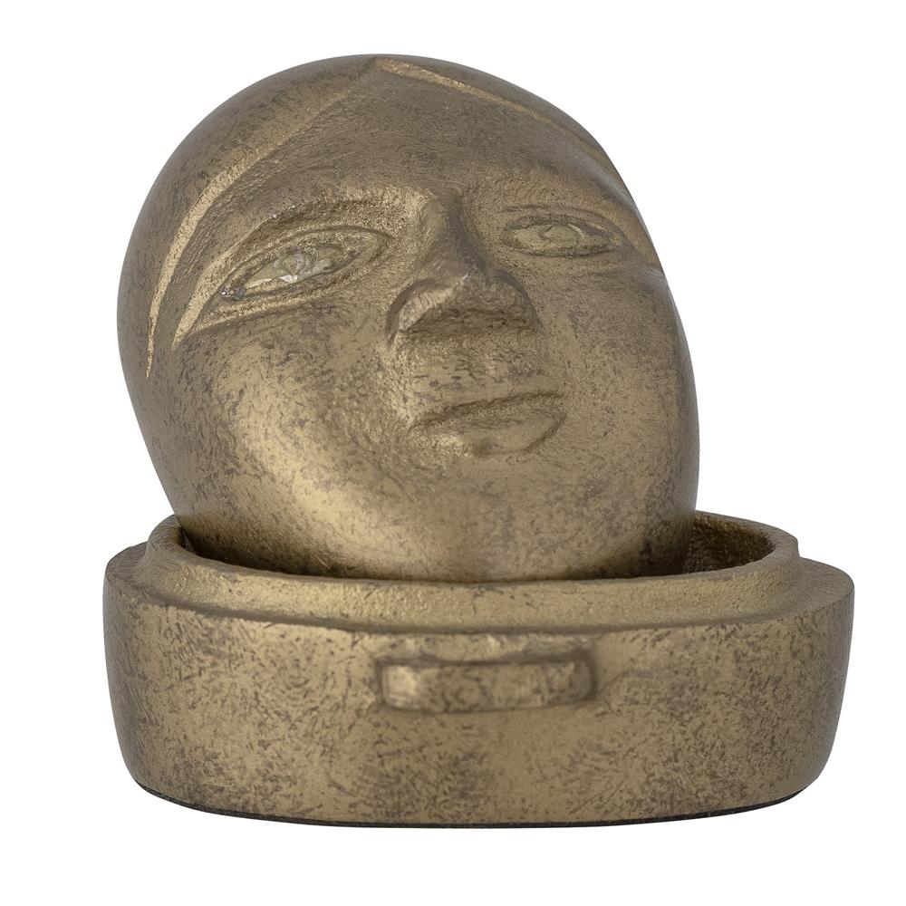 Bloomingville Jola Deko-Box, Messing, Aluminium, 9x7x8 cm, dänisches Design