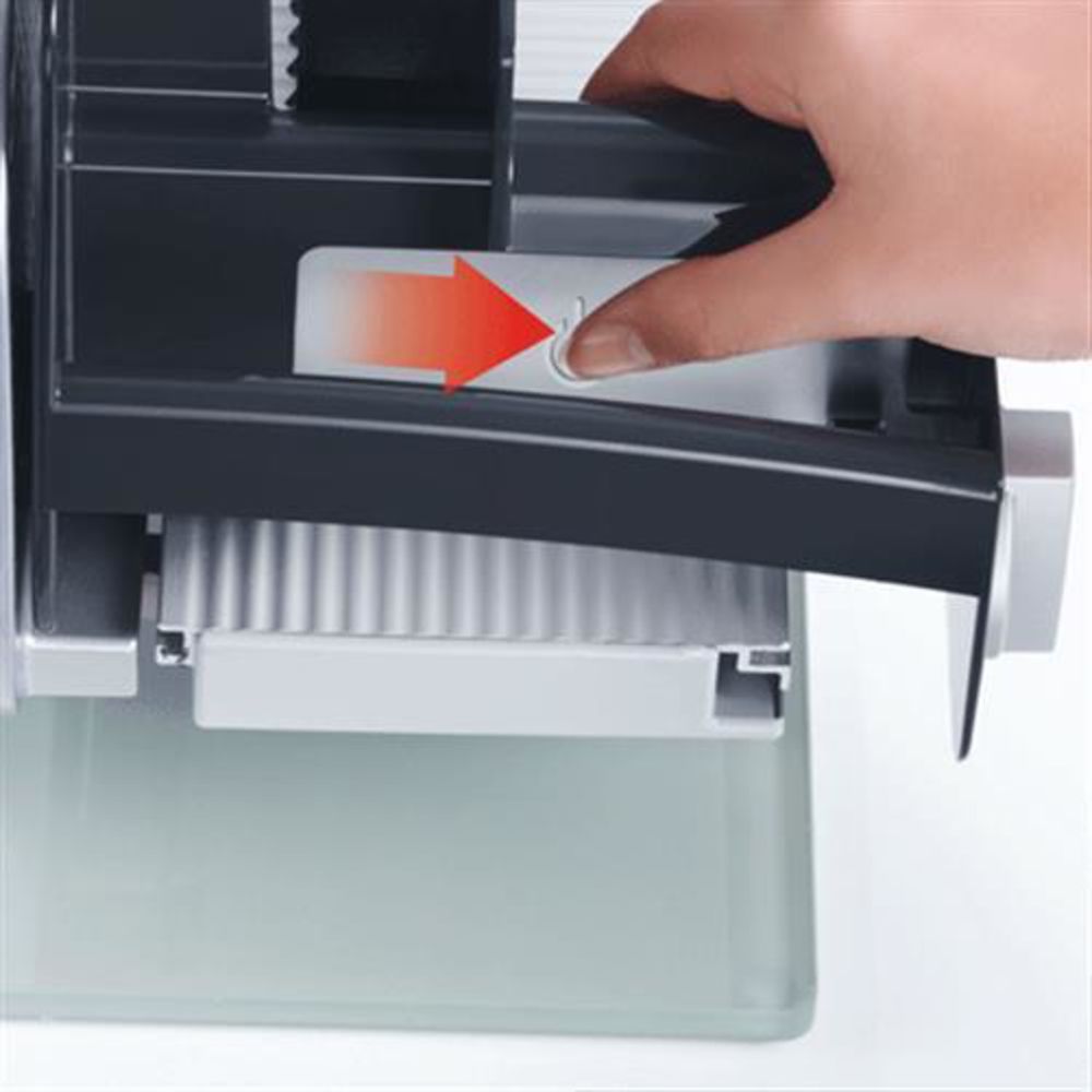GRAEF Master M20EU Allesschneider Silber 170 W Edelstahl Glasbodenplatte