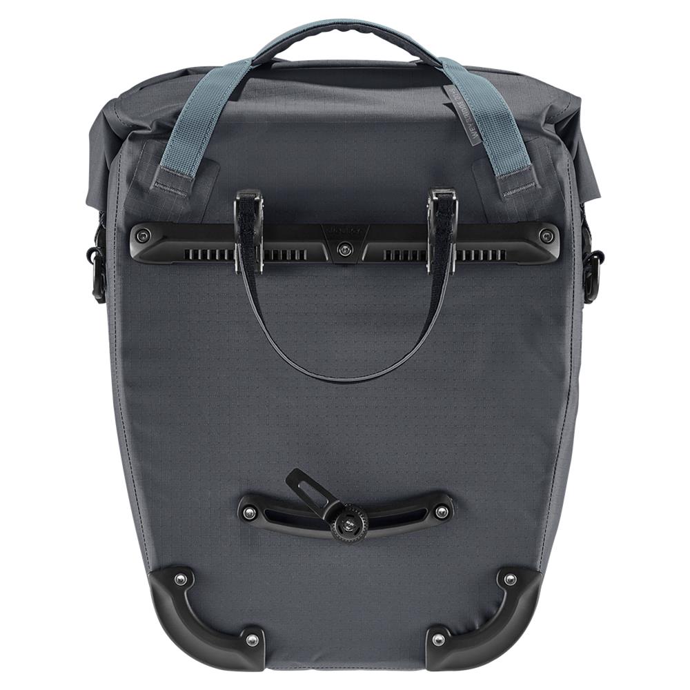 deuter Weybridge, Fahrradtasche, graphite (grau), 20L+5L, mit Bagfix-Halterung
