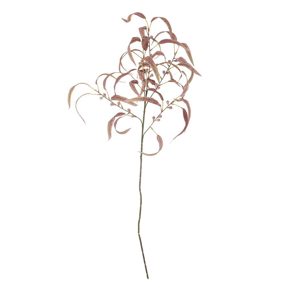 Bloomingville Eucalyptus Kunstblume Stiel Rot 100cm