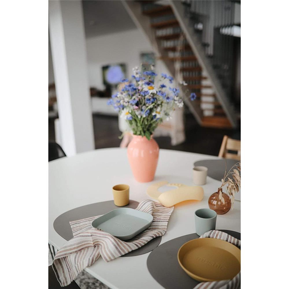 Mushie Trinkbecher 2er Set, Sage, BPA-frei